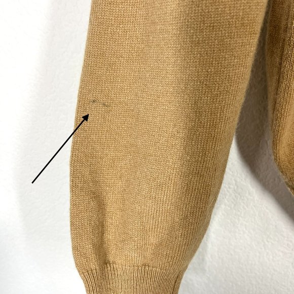 TaylorMade Golf Cashmere V-Neck Sweater XL Long Scotland - Picture 7 of 10